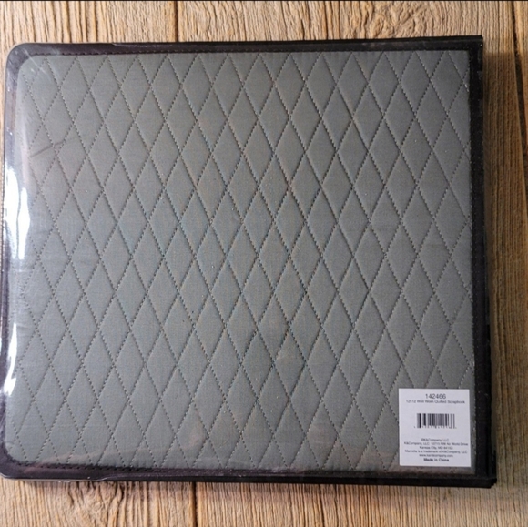 Quilted Army Green Scrapbook / Picture Album - Picture 3 of 5